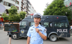 镇远公安小姐姐,守护平安的微笑天使